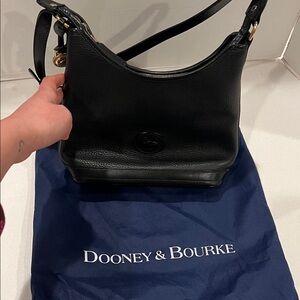 Dooney & Bourke Classic Black Shoulder Bag